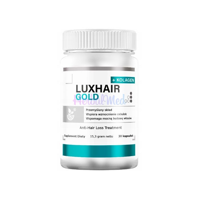 ✦ LuxHair Gold - kapsułki na porost włosów