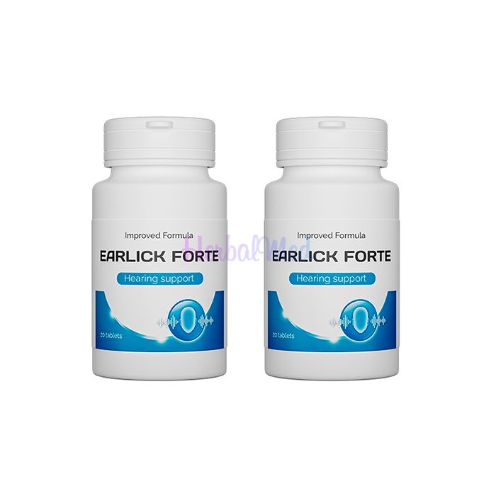 ✦ Earlick Forte - hearing loss pills