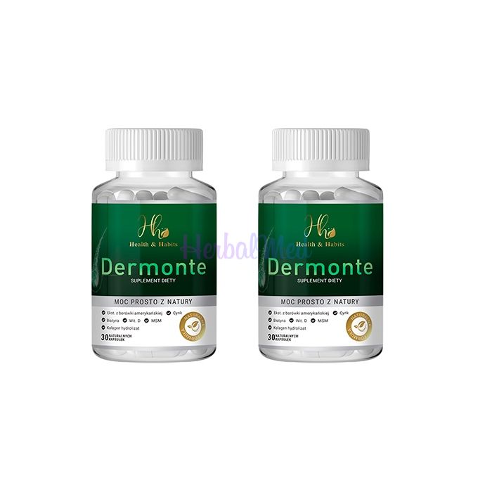 ✦ Dermonte - alopecia and hair growth capsules