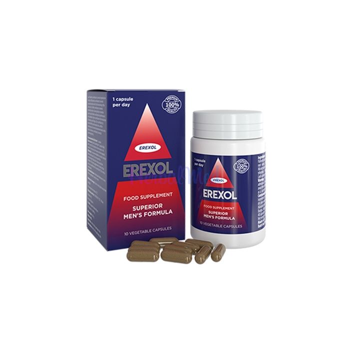 ✦ Erexol - cápsulas para la prevención de la impotencia y la prostatitis