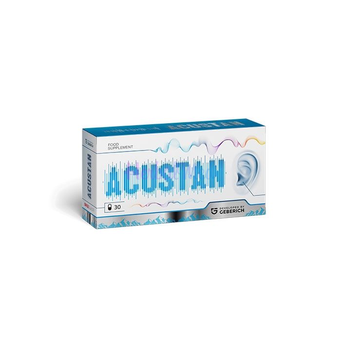 ✦ Acustan - cápsulas para melhorar a audição