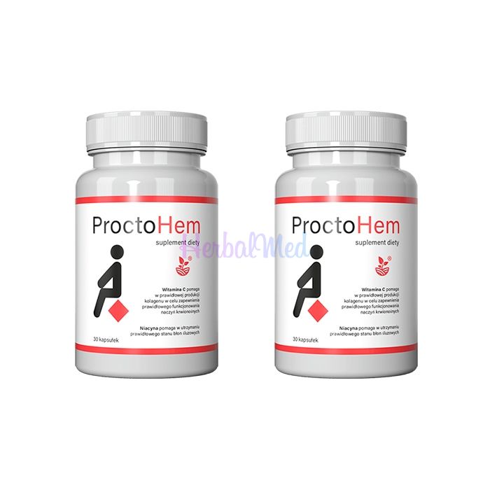 ✦ ProctoHem - capsules for hemorrhoids