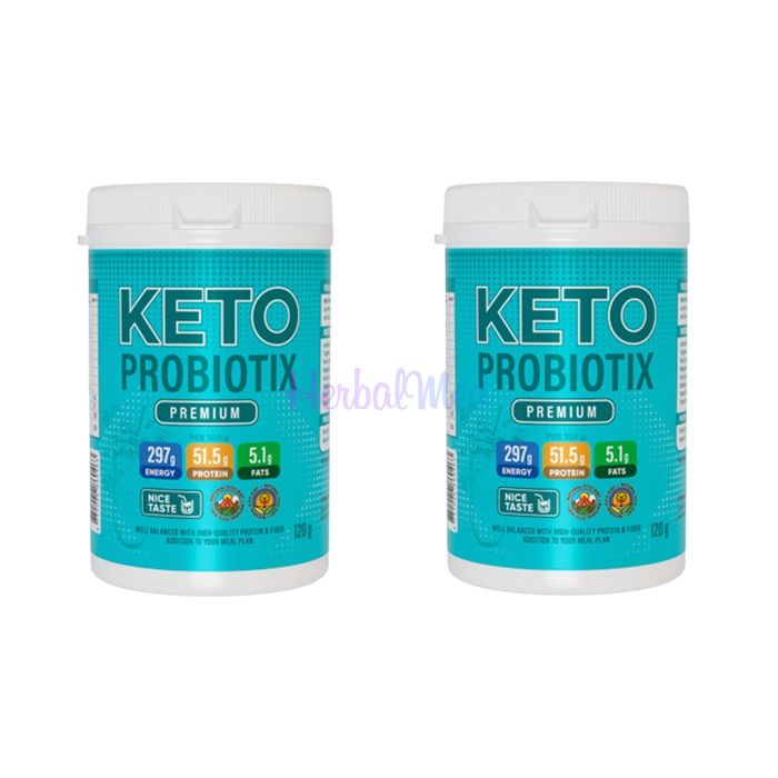 ✦ Keto Probiotix - chocolate flavored weight loss cocktail