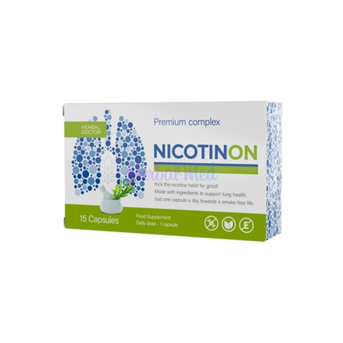 ✦ Nicotinon Premium - Kapseln, die es einfacher machen, mit dem Rauchen aufzuhören