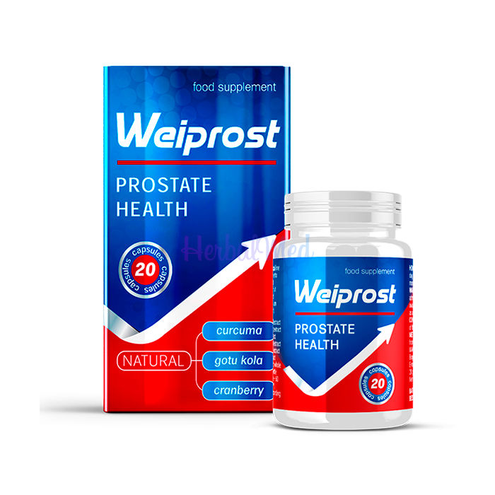 ✦ Weiprost - prostatos sveikatos produktas