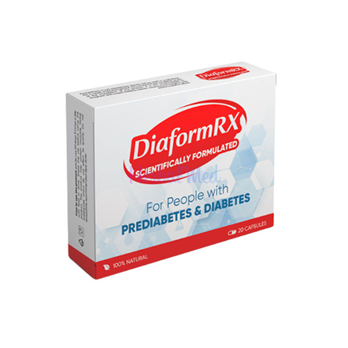 ✦ DiaformRX caps - means for normalizing sugar levels