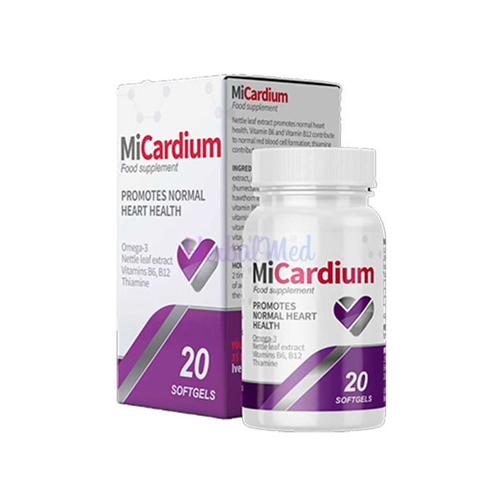 ✦ MiCardium - remedy for high blood pressure