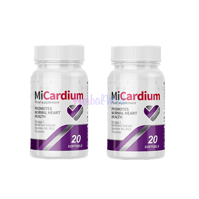 ✦ MiCardium - remedio para la presion arterial alta