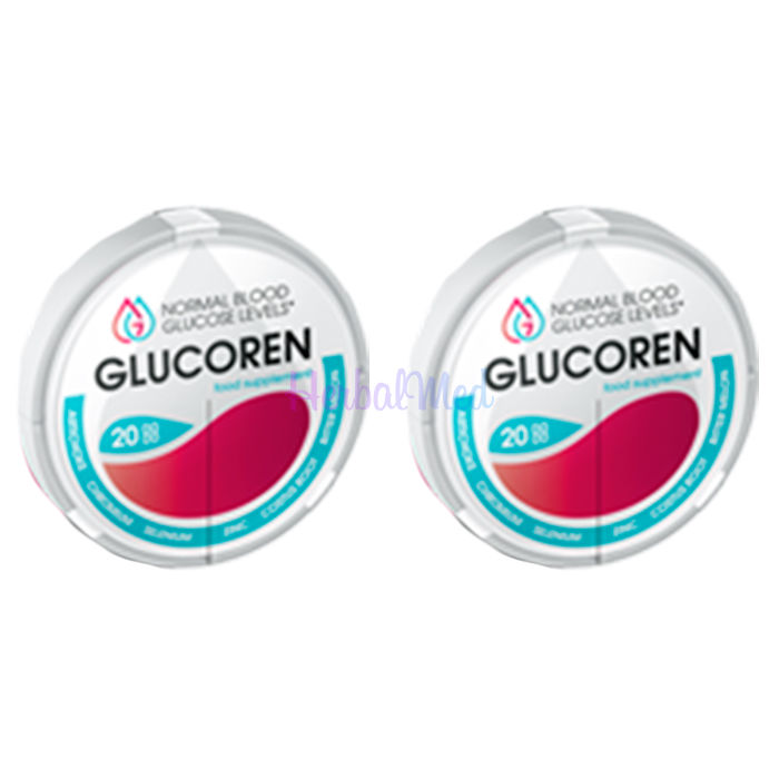 ✦ Glucoren - priemonės cukraus kiekiui normalizuoti