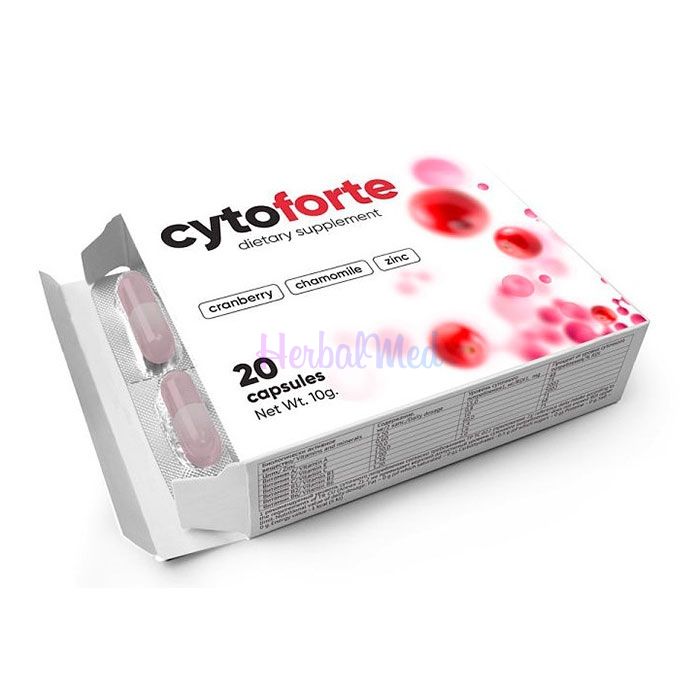 ✦ Cytoforte - remedio para la cistitis