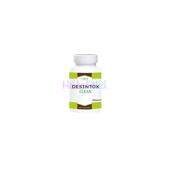 ✦ Desintox Clean - capsules pour nettoyer le corps des parasites